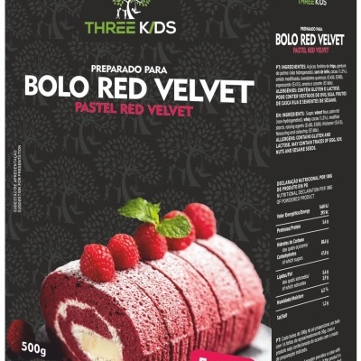 Preparado para Bolo Red Velvet