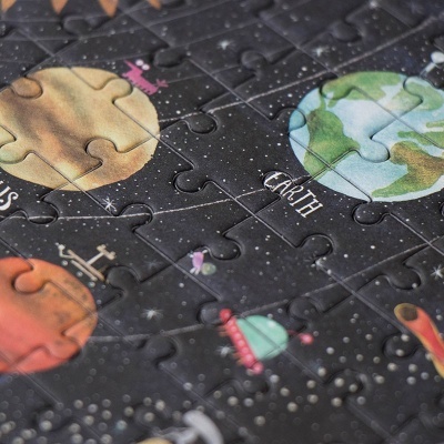 Puzzle de Bolso - Planetas