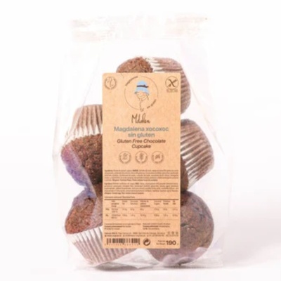 Madalenas de cacau #Mdalen sem glúten