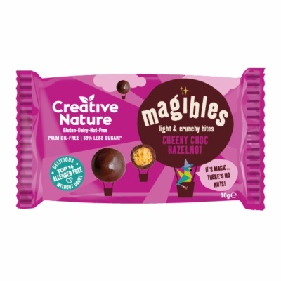 Magibles - bolinhas de chocolate #CreativeNature sem glúten
