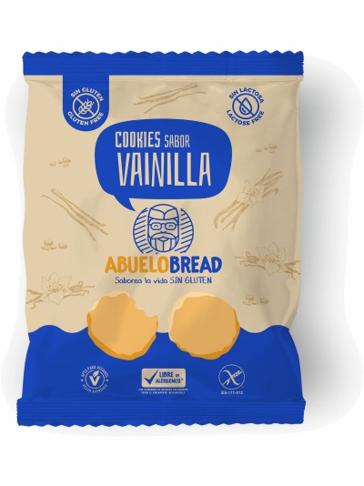 Bolachas de baunilha #AbueloBread sem glúten