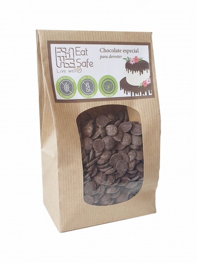 Chocolate para derreter 350g #EatSafe sem glúten