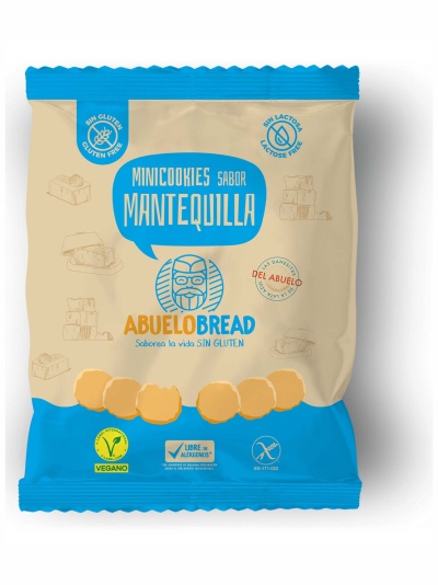 Bolachinhas de manteiga #AbueloBread sem glúten