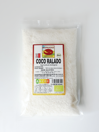 Coco ralado #Bioprasad sem glúten