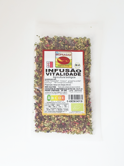 Infusão vitalidade 30g #Bioprasad