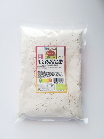 Mix de farinha universal #Bioprasad sem glúten