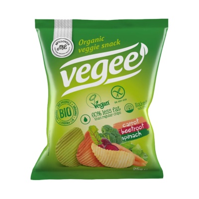 Snack de Vegetais Vegee BIO Mclloyd´s 25g