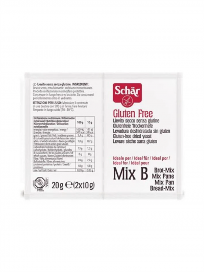 Fermento seco #Schar sem glúten
