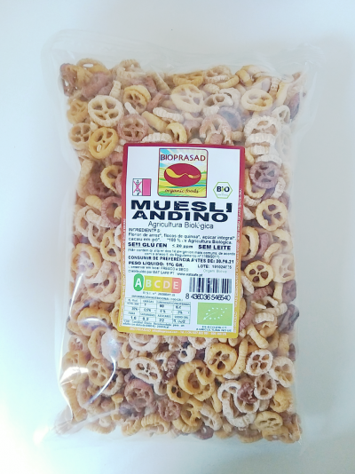 Muesli Andino #Bioprasad sem glúten