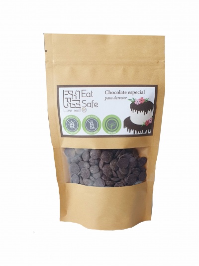 Chocolate para derreter 100g #EatSafe sem glúten