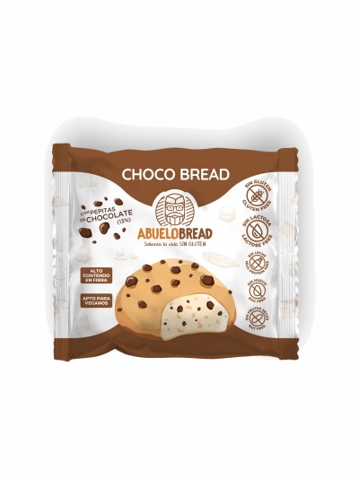 Pão com chocolate #AbueloBread sem glúten