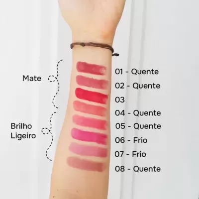 Batom natural com cor - Le Papier