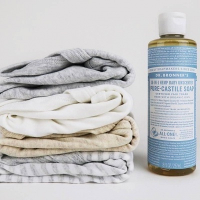 DR. BRONNER'S - SABONETES LÍQUIDOS BIOLÓGICOS - 240ML E 475ML