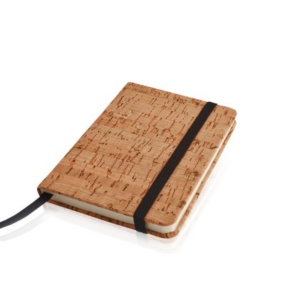 BLOCO DE NOTAS A6 COM CAPA EM CORTIÇA