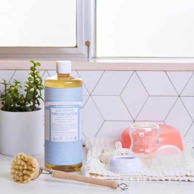 DR. BRONNER'S - SABONETES LÍQUIDOS BIOLÓGICOS - 240ML E 475ML