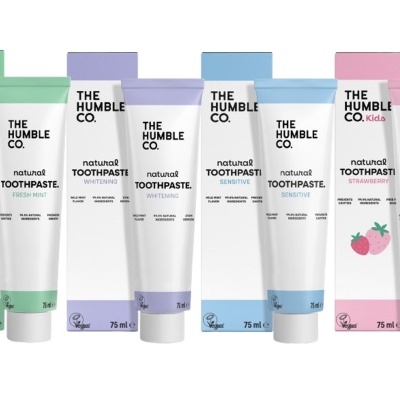 PASTAS DE DENTES NATURAIS - THE HUMBLE CO.