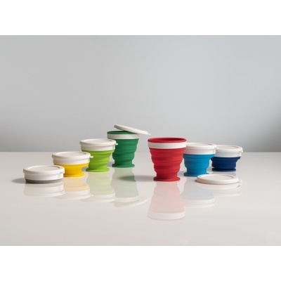 Copo dobrável em silicone - 250ml