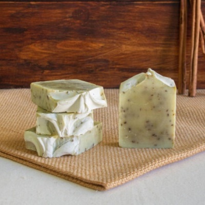 Sabão artesanal de de Alecrim Ginkgo e Urtiga - Miristica