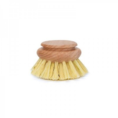 RECARGA DE ESCOVA PARA A LOIÇA EM MADEIRA COM CERDAS VEGETAIS