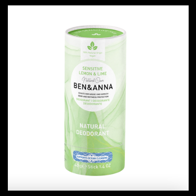 BEN&ANNA - DESODORIZANTES NATURAIS SENSITIVE - 40GR