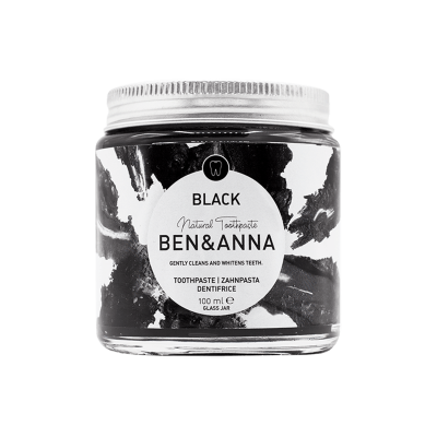 PASTA DE DENTES NATURAL CARVÃO BEN&ANNA 100ML