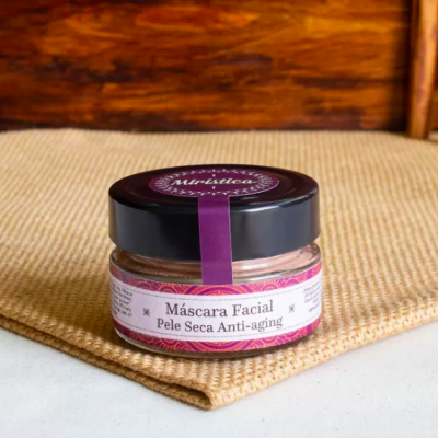 Máscara facial ayurvédica Miristica - Pele seca e anti-aging - 65gr