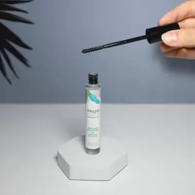 Óleo biológico para pestanas fortificante e nutritivo - Allegro Natura