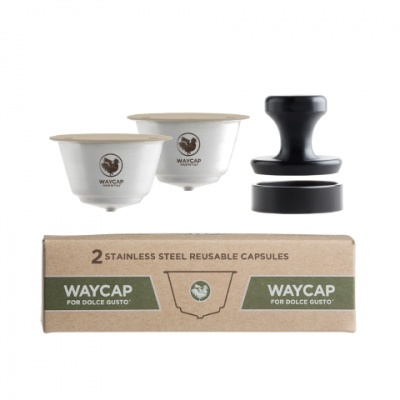 CONJUNTO DE 2 CÁPSULAS DE CAFÉ REUTILIZÁVEIS WAYCAP - DOLCE GUSTO