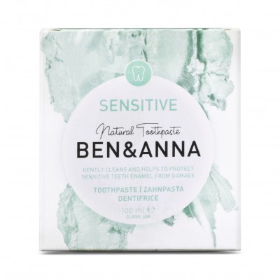 PASTA DE DENTES NATURAL BEN&ANNA SENSITIVE 100ML