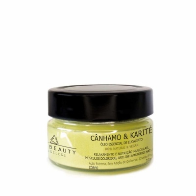 MUSCLESS VEGBEAUTY - CREME DE CÂNHAMO & KARITÉ 100ML