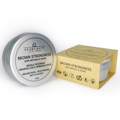 MÁSCARA FACIAL BROWN STRONGNESS VEGBEAUTY