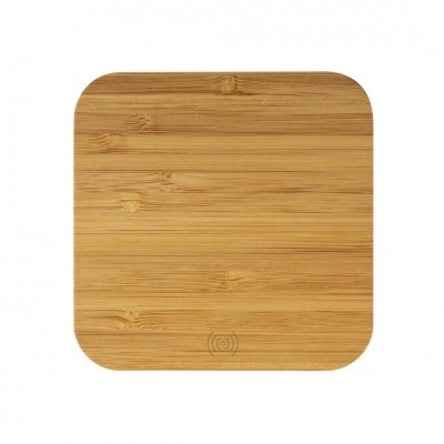 CARREGADOR WIRELESS EM BAMBU