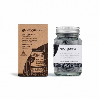 PASTILHAS ELIXIR BUCAL GEORGANICS - CARVÃO ATIVADO