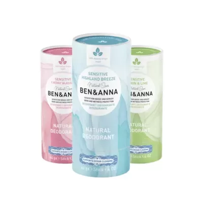 BEN&ANNA - DESODORIZANTES NATURAIS SENSITIVE - 40GR