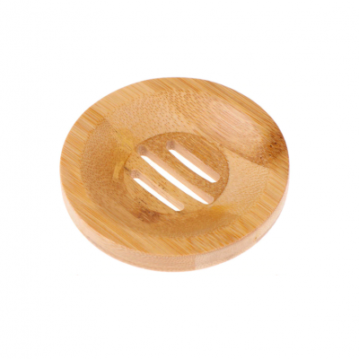SABONETEIRA REDONDA EM BAMBU