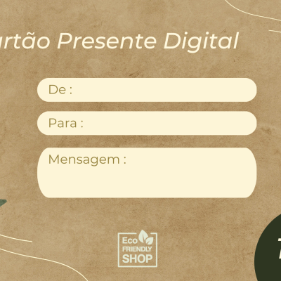 Cartão Presente Digital
