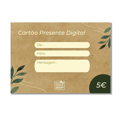 Cartão Presente Digital