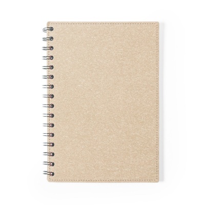 Caderno com argolas A5 em papel reciclado
