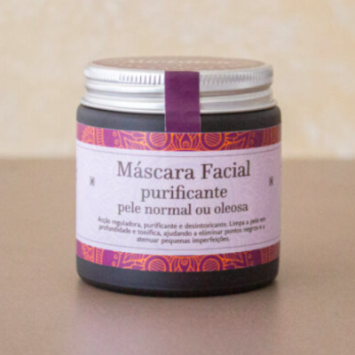 Máscara facial ayurvédica purificante Miristica - Pele normal ou oleosa - 75gr