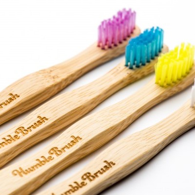 ESCOVA DE DENTES DE BAMBU HUMBLE BRUSH KIDS