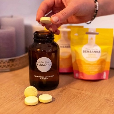 Pastilhas para sabonete líquido Ben & Anna