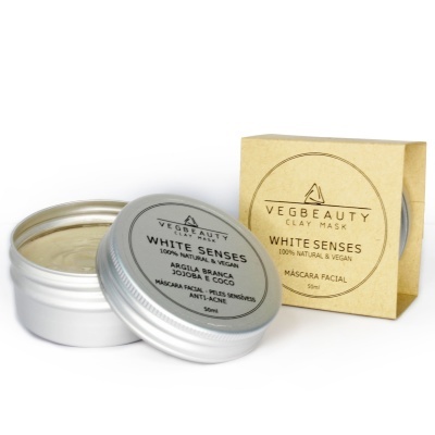 MÁSCARA FACIAL WHITE SENSES VEGBEAUTY