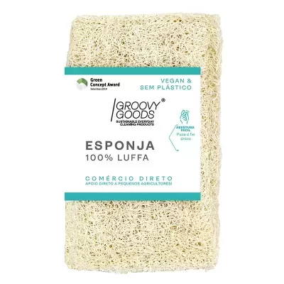 Esponja ou saboneteira em luffa