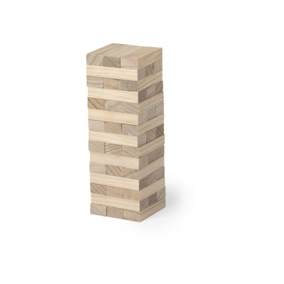JOGO DE HABILIDADE EM MADEIRA - JENGA