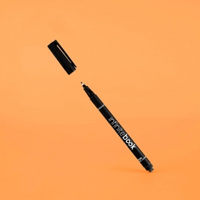 Marcador preto Infinitebook