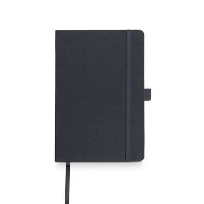 Caderno A5 em RPET com suporte para esferográfica