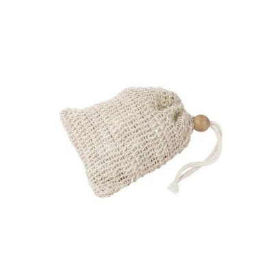 Bolsa e luva em sisal