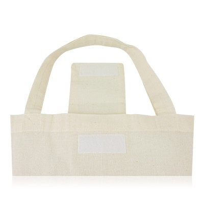 SACO DE COMPRAS DOBRÁVEL 100% ALGODÃO