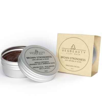 MÁSCARA FACIAL BROWN STRONGNESS VEGBEAUTY