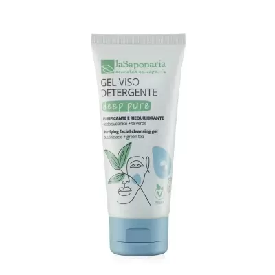 Gel de Limpeza Facial Deep Pure - Purificante - La Saponaria